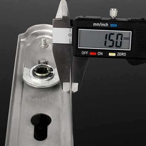 304不锈钢门锁 室内静音房门锁卧室门锁实木大门锁压把执手锁加厚