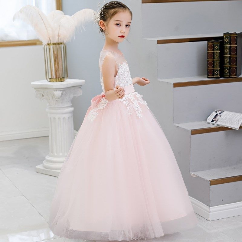 女童小主持人钢琴演出晚礼服花童婚纱蓬蓬裙儿童生日晚宴会公主裙,童装/婴儿装/亲子装,儿童礼服,淘宝优惠券,粉丝福利购,淘宝优惠卷