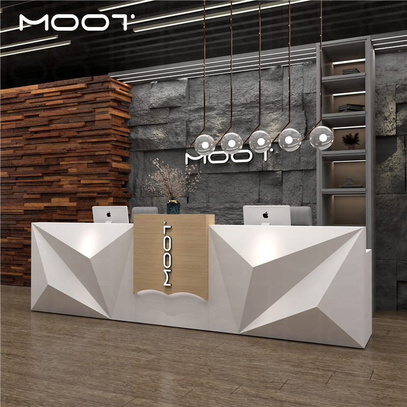 MOOT接待台吧台柜台收银台前台幼儿园美容院办公前台办公接待台