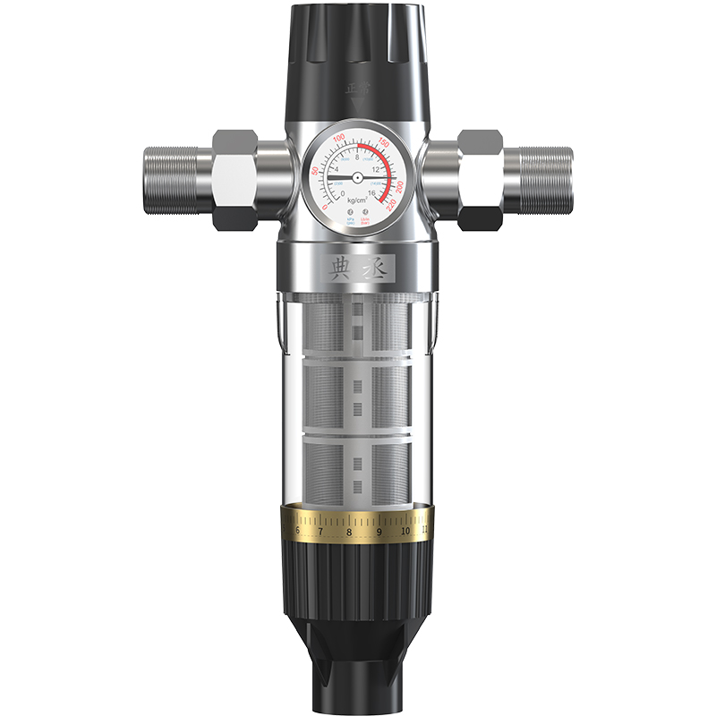 反冲洗前置过滤器净水器除垢全屋自来水家用进水入户管道过滤器