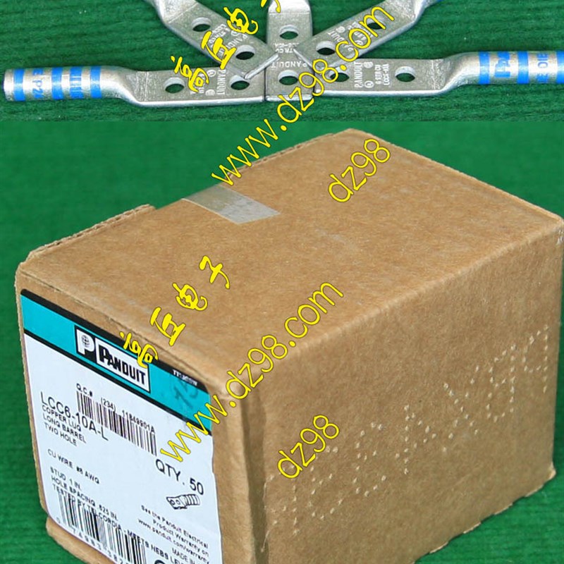 美国PANDUIT进口原装LCC6-10A-L加固型压线端子 重约12.7克 1只价