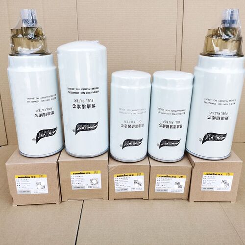 龙工装载机原厂滤芯855N铲车50NC电喷国三柴油机油除水滤芯空滤50