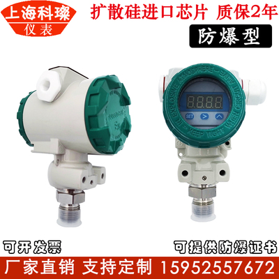BP800榔头型压力变送器传感器2088防爆数显 恒压供水4-20mA RS485