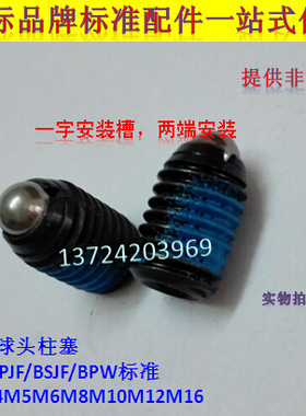 特级精品 波珠螺丝球头柱塞BPY/BPJF/BSJF/BPW 相当米思米品质