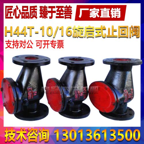 H44T-16铸铁法兰旋启式止回阀DN65 80 100 150 200 250 300 350