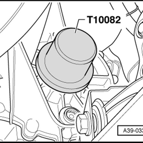 大众奥迪法兰轴密封安装器 OEM T10082 差速器油封工具