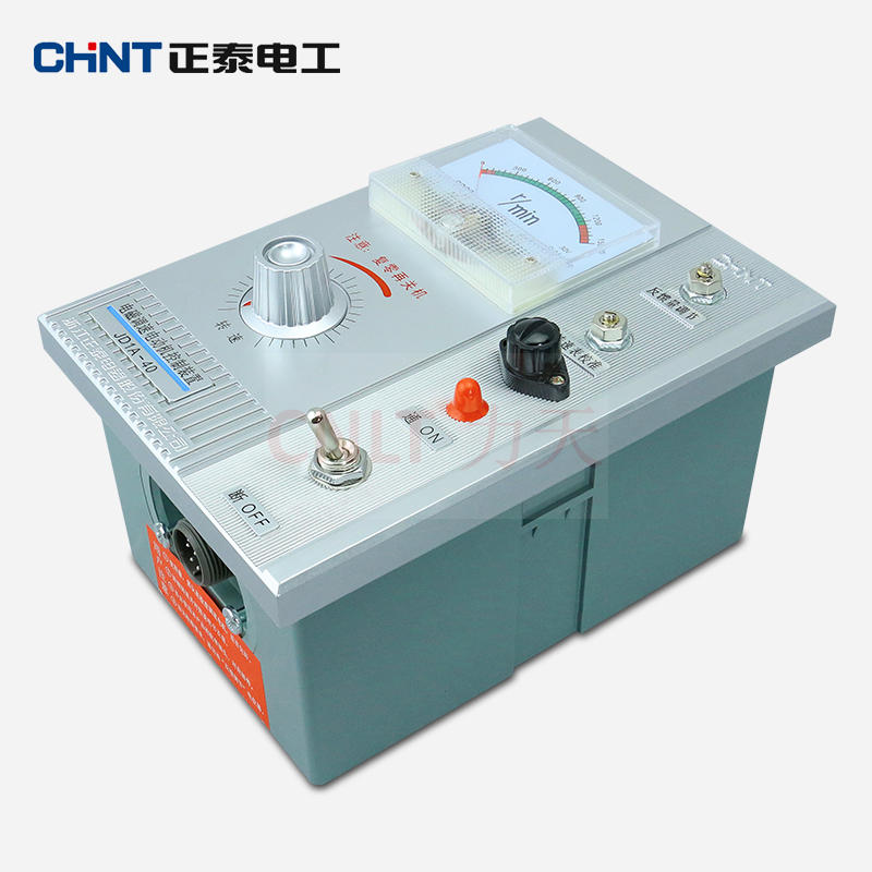 正泰 电磁调速电动机控制器JD1A-40 220V 40A调速表 指针式调速器