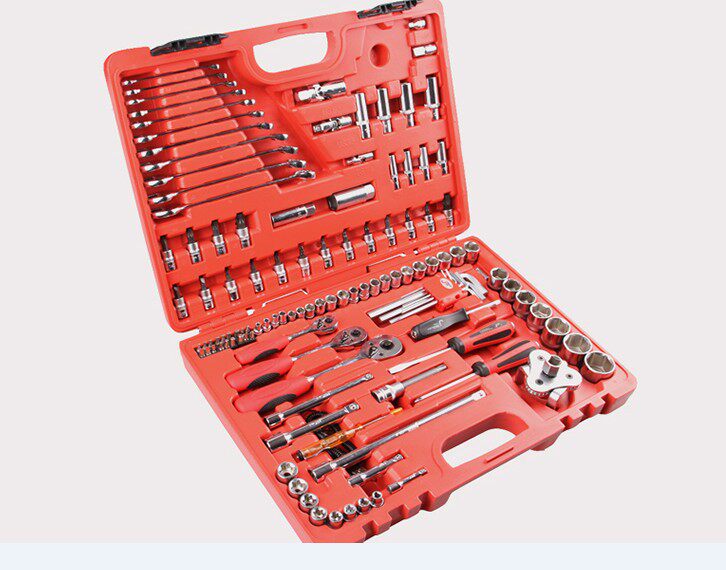 JETECH/捷科汽修工具箱套装121件汽车维修组套 SK-121SP终生保用