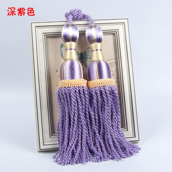 【一对四条穗子】窗帘绑球挂球流苏扣绑带绑绳装饰吊扎吊穗