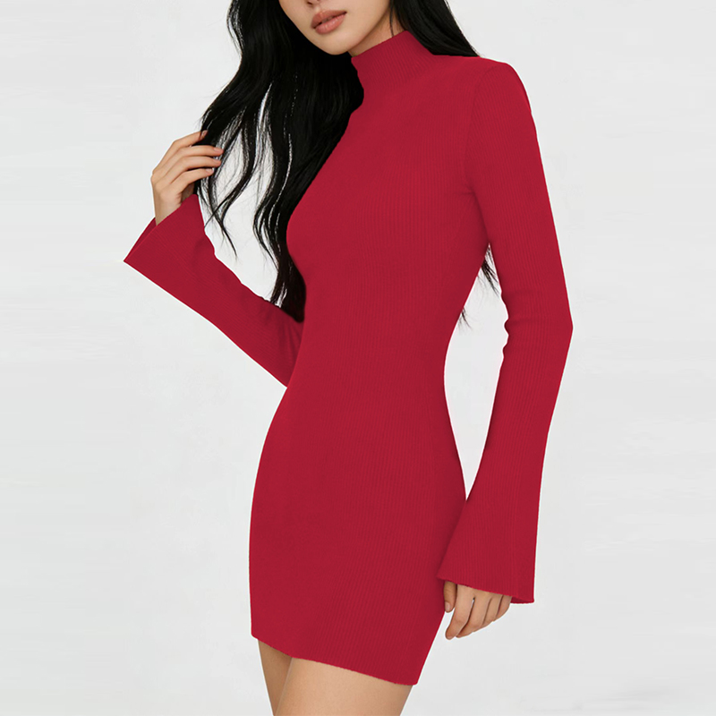 圣诞氛围感穿搭连衣裙