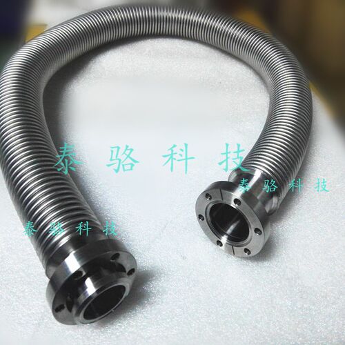 304材质超高真空CF波纹管CF35柔性软连接管/CF16 25 40 50 63 100