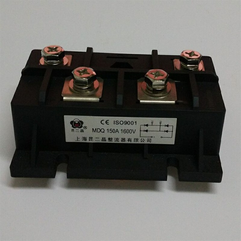 昆二晶整流器  单相整流桥模块MDQ150A 1600V桥堆模块mdq150-16