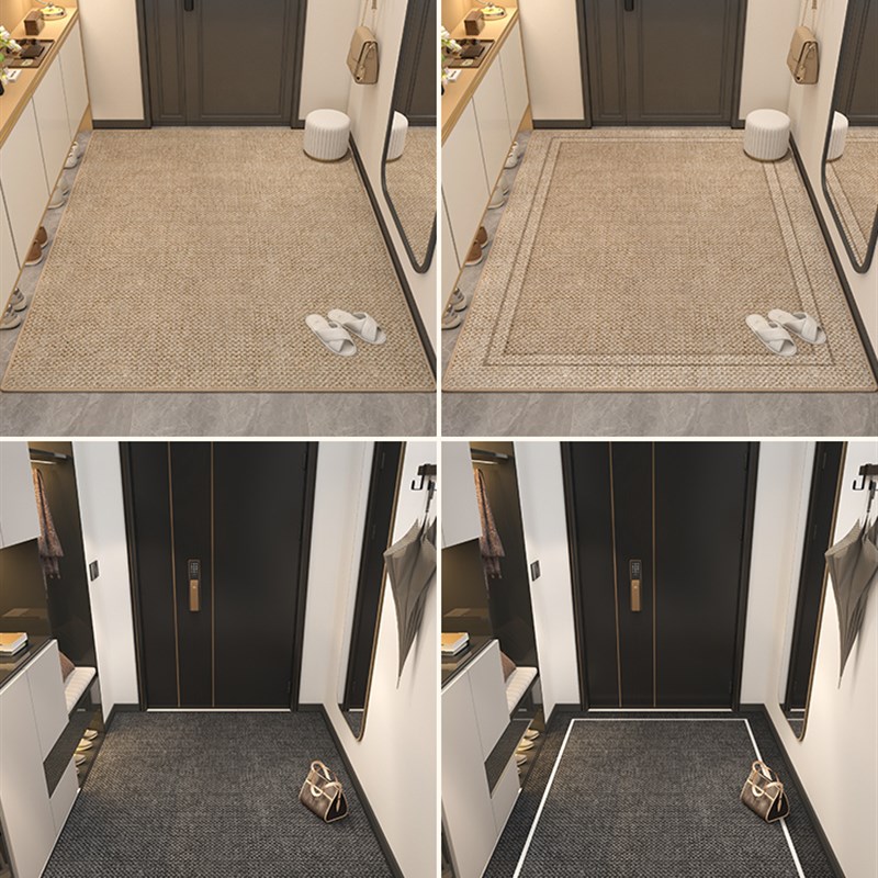 入户门地垫进门门口门垫2023新款玄关脚垫除尘耐脏进户可裁剪地毯