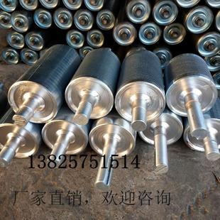 无动力滚筒镀锌滚轴发黑滚筒不锈钢滚筒双排链轮滚筒输送滚轴辊筒