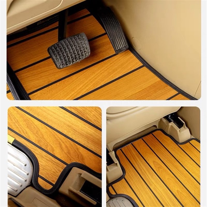 别克GL8专用汽车脚垫世纪木地板实木es陆尊25s胖头鱼652t653t升级