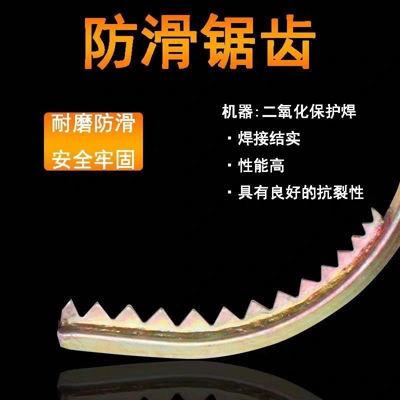 爬树神器上树专用工具爬杆器电工脚扣电信脚扎子木杆铁鞋加厚爬杆
