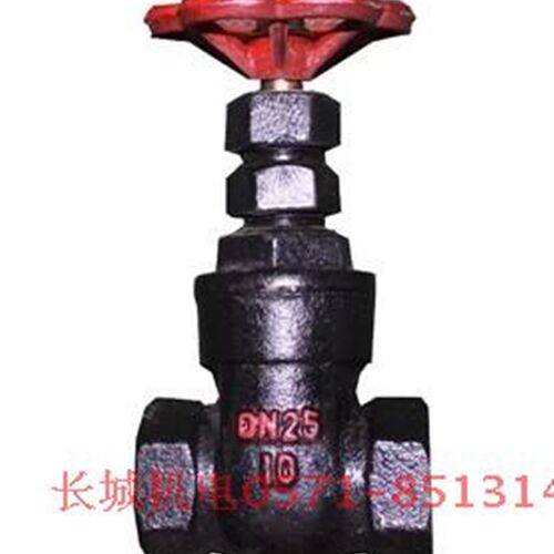 铸铁丝扣闸阀 Z15T-10 铸铁阀门 DN15 DN20 DN25 DN32 DN40 DN50
