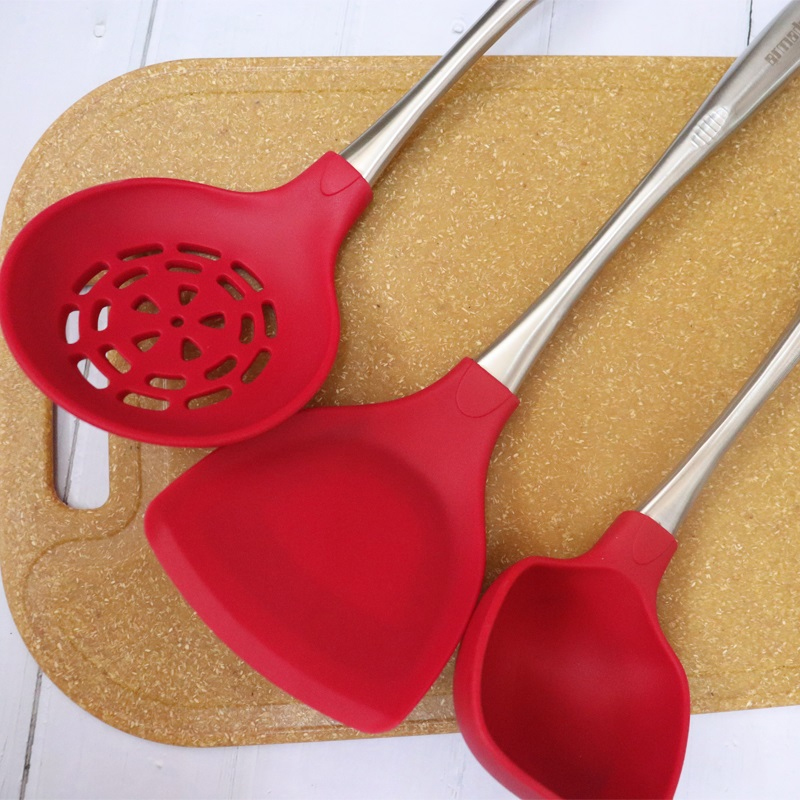 台湾Armada耐高温硅胶煎铲锅铲煎蛋铲漏铲姜妍同款厨具家用炒菜勺