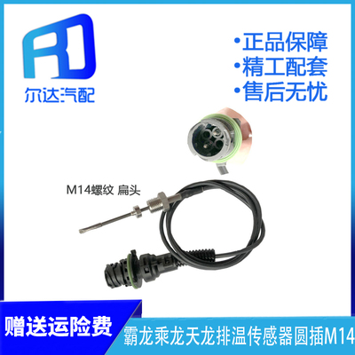 适用于霸龙乘龙排温传感器上下游排气温度传感器D5100-1205160