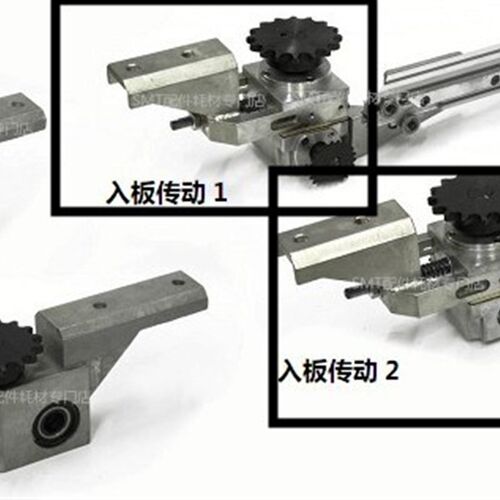 日东波峰焊带柱爪出板进板接驳机头重型爪欧姆入板25B链条 齿轮箱