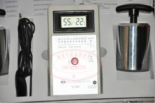 SL-030B 重锤式 表面电阻测试仪 电阻测量仪   温度湿度数显式