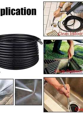 1/4 英寸 30米 4600PSI压力清洗机下水道喷射套件 排水清洁器软管