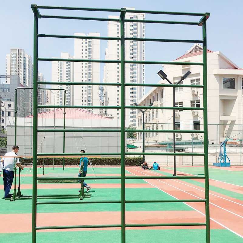 肋木室外体能训练器材训练爬绳杆爬梯健身器材训练标准攀爬架