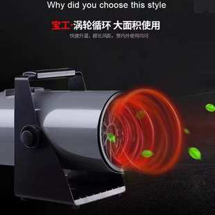 宁波宝工热风机BGP1816 03电加热风机暧风机烘干用风机