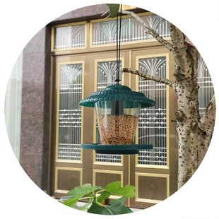野鸟喂食器 鸟儿散养悬挂食盒 群笼食盒 鹦鹉金丝