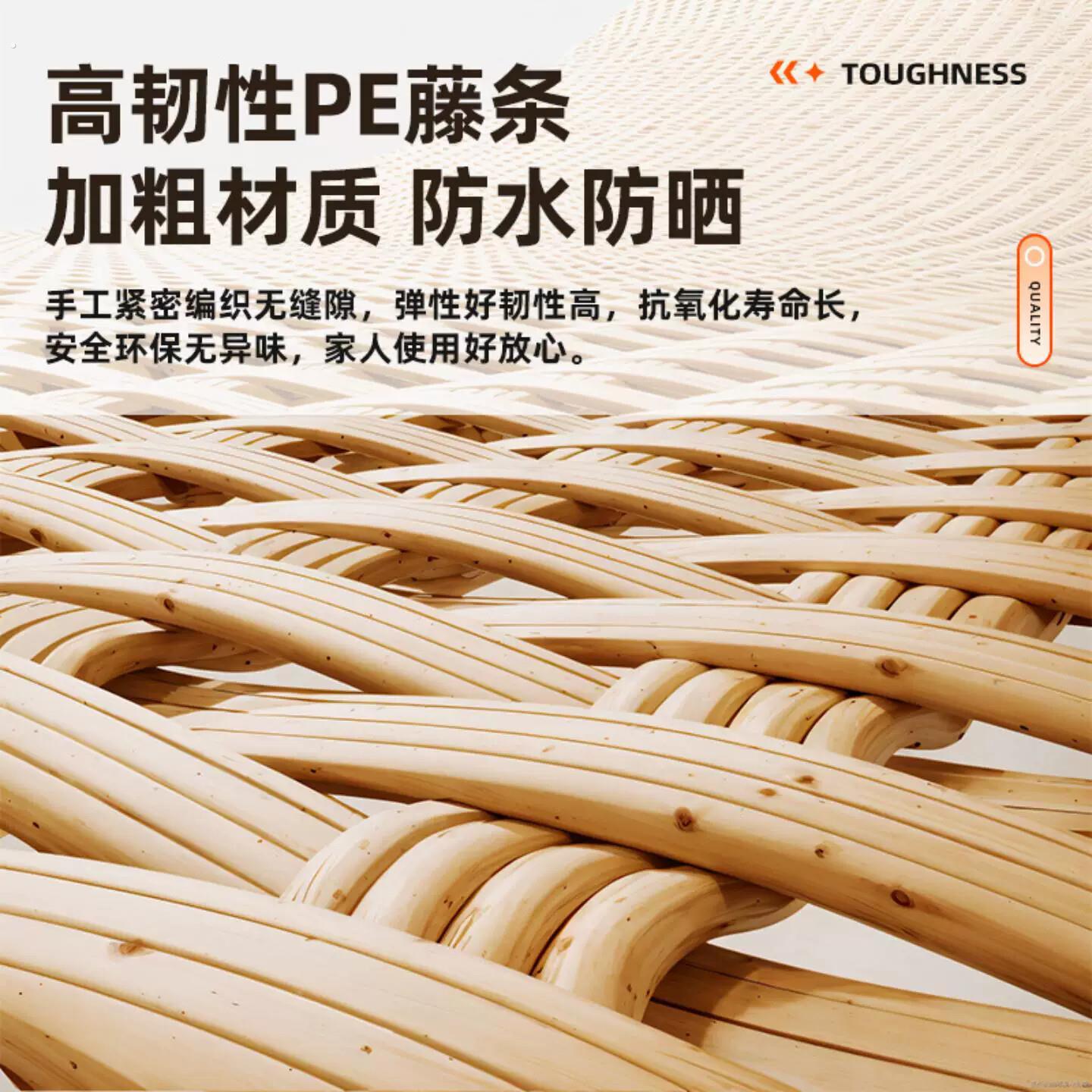 家庭摇摇躺椅老人专用承重500斤加粗款客厅家用阳台休闲摇椅大