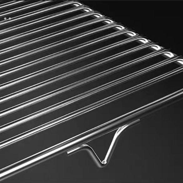 条形烧烤网304不锈钢加粗户外烤肉网炭火烧烤架子网烘焙晾网定制
