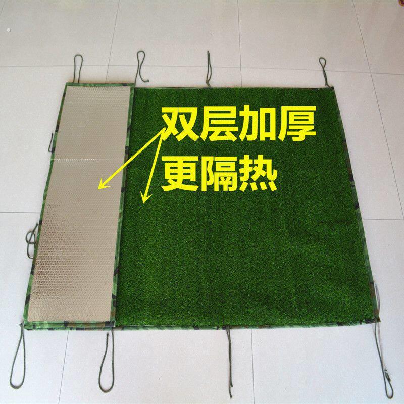 电动三轮车遮阳网三轮车隔热车顶防雨水四轮轿专用隔热棚 遮阳网