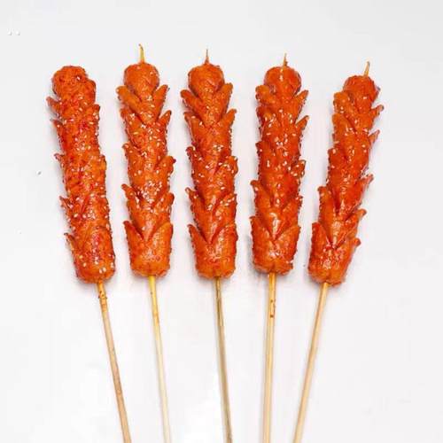 仿真大香肠模型淀粉肠模型炸香肠串串逼真烤肠大肉肠食品展示支持