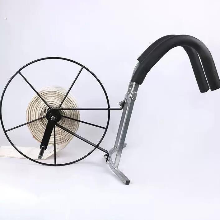 新款双轴承水带收卷器收水管卷盘器1寸到8寸可收