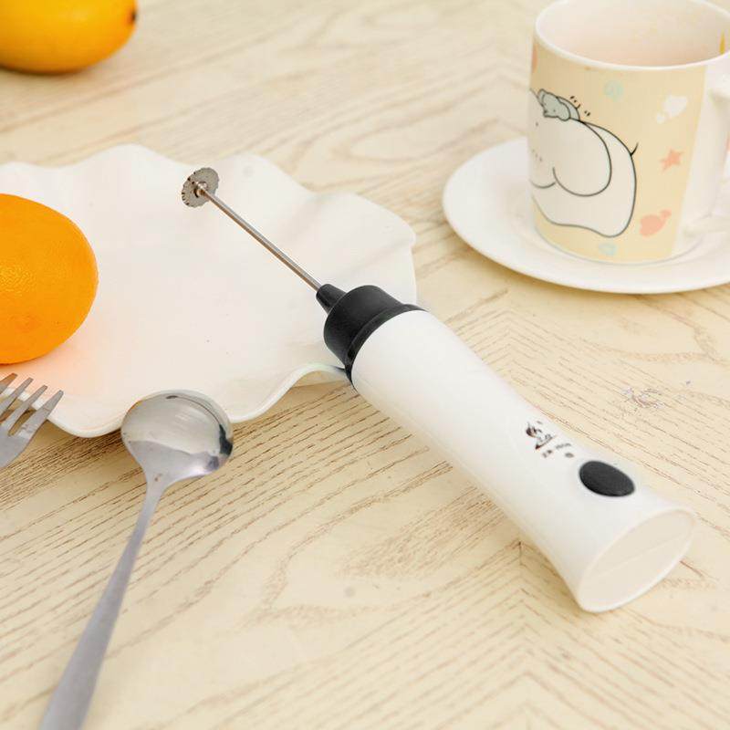直销新款手持充电式电动打蛋器 搅拌棒 带透明罩蛋清奶油咖啡果汁