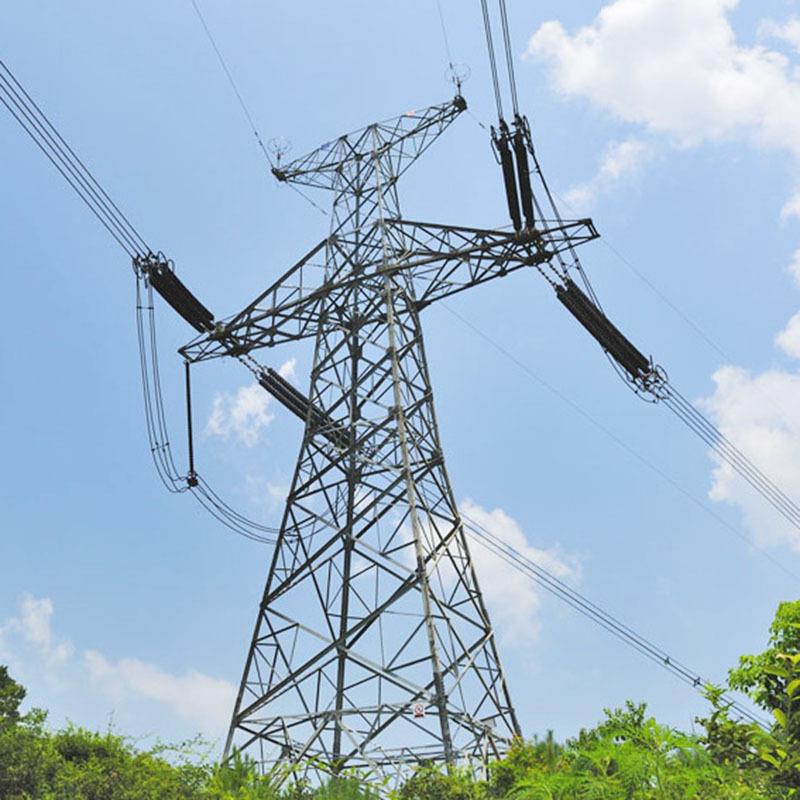 高压电路输送塔 电力构架铁塔 钢结构信号发射塔 电力通讯塔