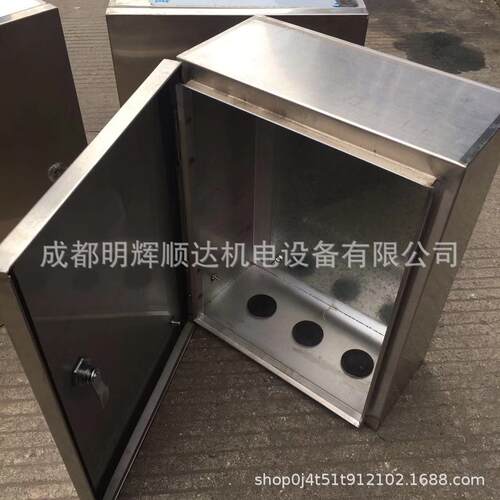 厂家供应不锈钢明装配电箱户外防水电控箱明装壁挂式控制箱配电柜