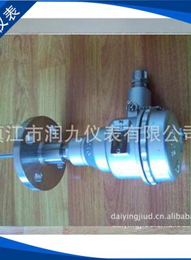 厂家供应WZGPK-73型装配式pt100 PT10热电阻法兰式铂热电阻隔爆型