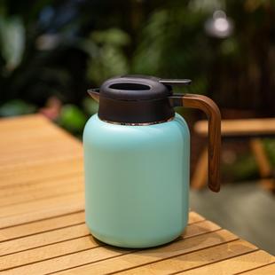 壶如焖泡壶家用智能温显304不锈钢大容量老白茶高档保温泡茶壶
