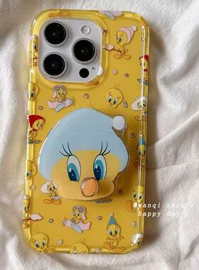 小鸭崔迪支架适用于一加Ace6手机壳至尊竞速版1+5/13TACE3/3V新款一加12女Ace5ProTurbo 6V11/10t保护套大孔