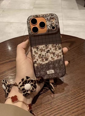 邦奥鸣棕碎花适用于魅族21note手机壳魅族21pro新款魅族18pro/18X女18S全包魅个性17pro小众18spro保护套IMD