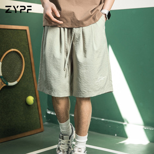 休闲宽松短裤 直筒透气五分裤 2025新款 美式 外穿 夏薄款 只要平凡男士