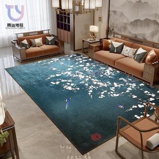 地毯防滑客厅茶几房间卧室商用家用高级轻奢复古中国风地垫 新中式