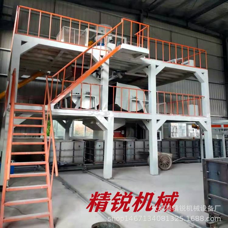 水泥基匀质板生产线 匀质自保温砌块生产设备 精锐机械