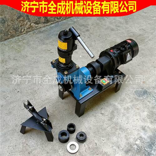 219无缝钢管电动压槽机滚槽机全成管道镀锌管铁管电动液压沟槽机