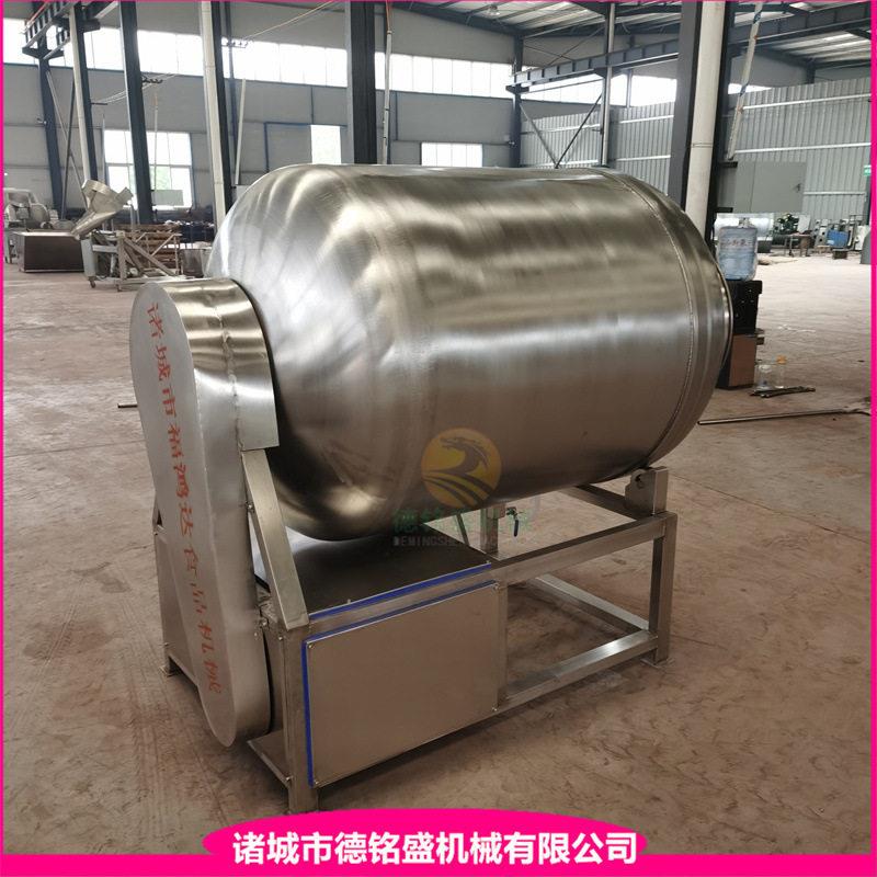 麻辣小鱼仔拌料入味机 小型真空滚揉机 牛肉条辣条拌料机
