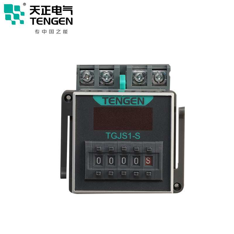 天正电气时间继电器TGJS1-S数显DH48S JSS48A 220 24V 带暂停复位