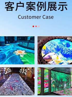 室内地面互动led地砖屏 p3.91p4电子屏Floor led screen display