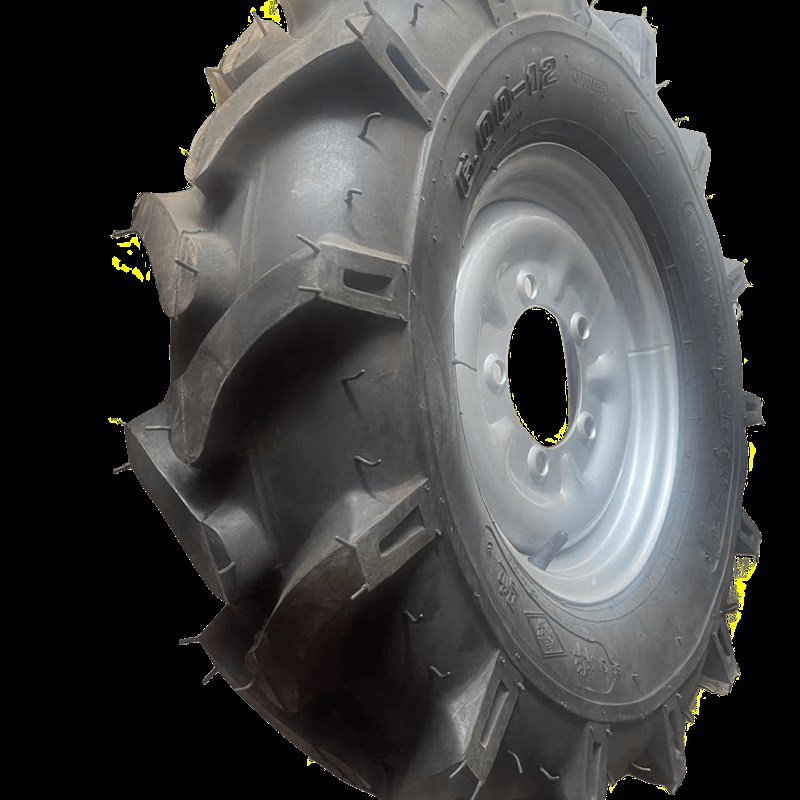 农用水稻田手扶拖拉机三轮车人字胎扒胎60012-12-16轮胎轮子全套