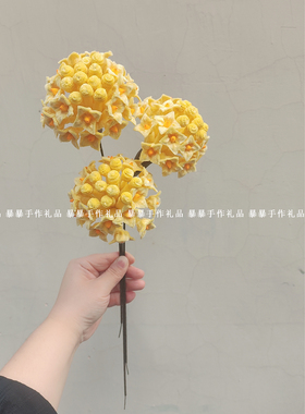 扭扭棒结香花手工成品DIY材料包